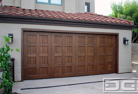 Custom Designed Mediterranean Style Garage Doors Shipped
